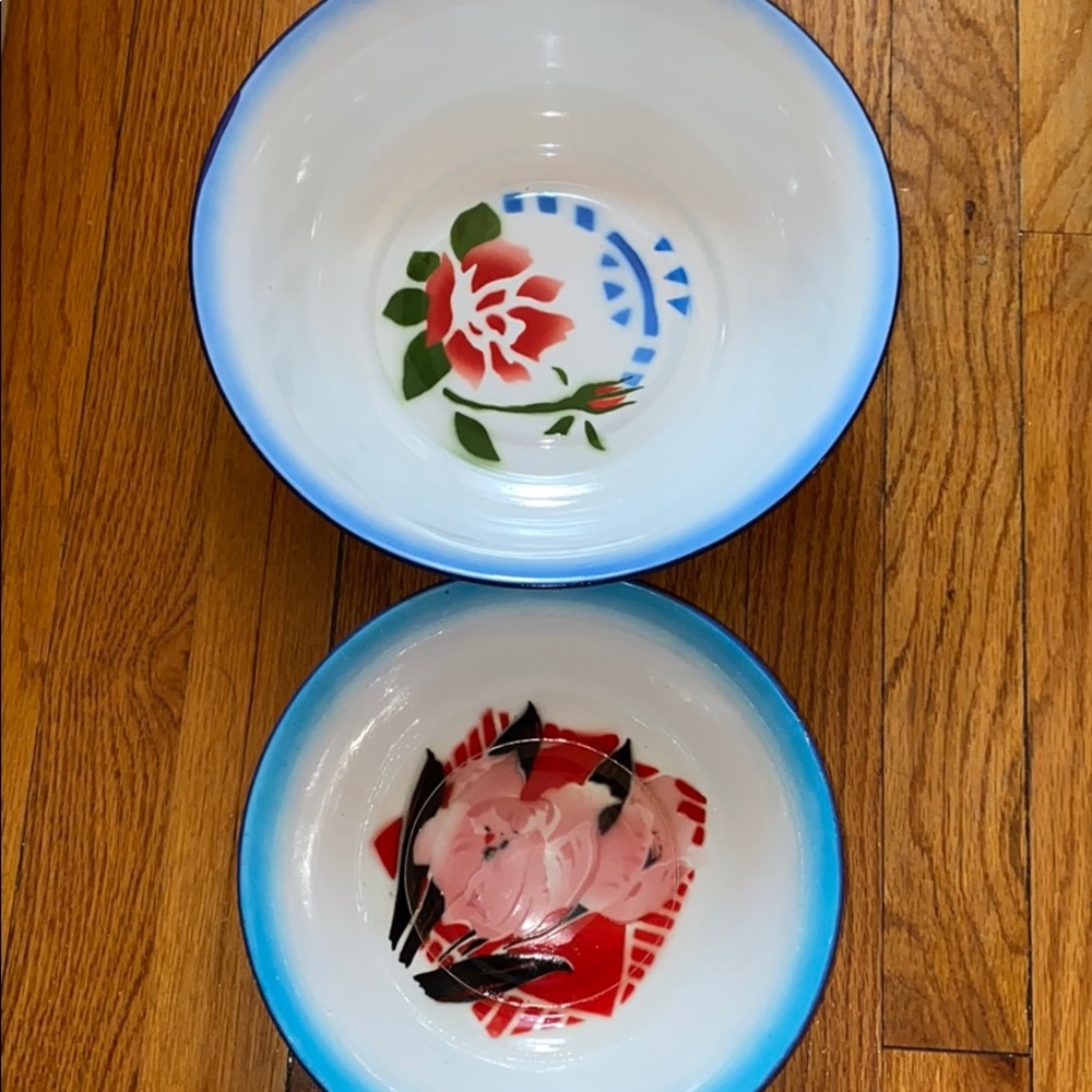 Vintage enamelware